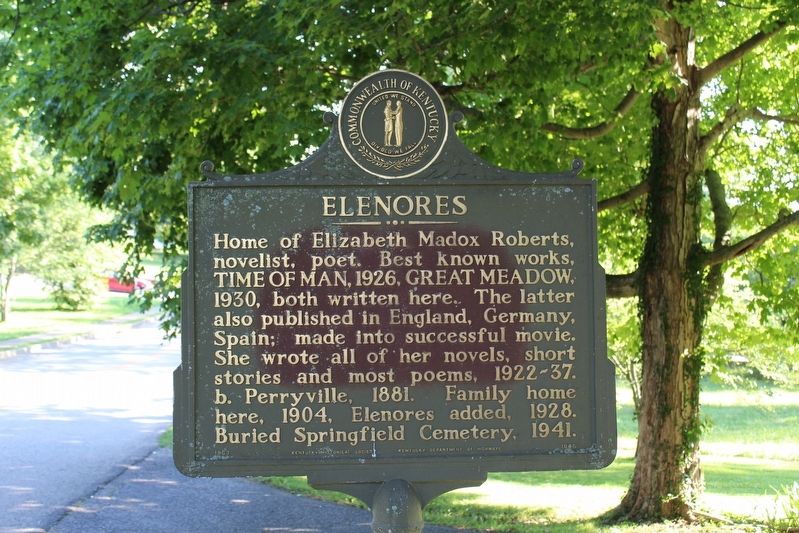 Elenores Marker. Click for full size. Elenores Marker image. Click for full size.
