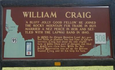 William Craig Marker image. Click for full size.