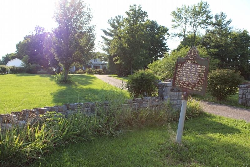Elmwood Marker. Click for full size. Elmwood Marker image. Click for full size.