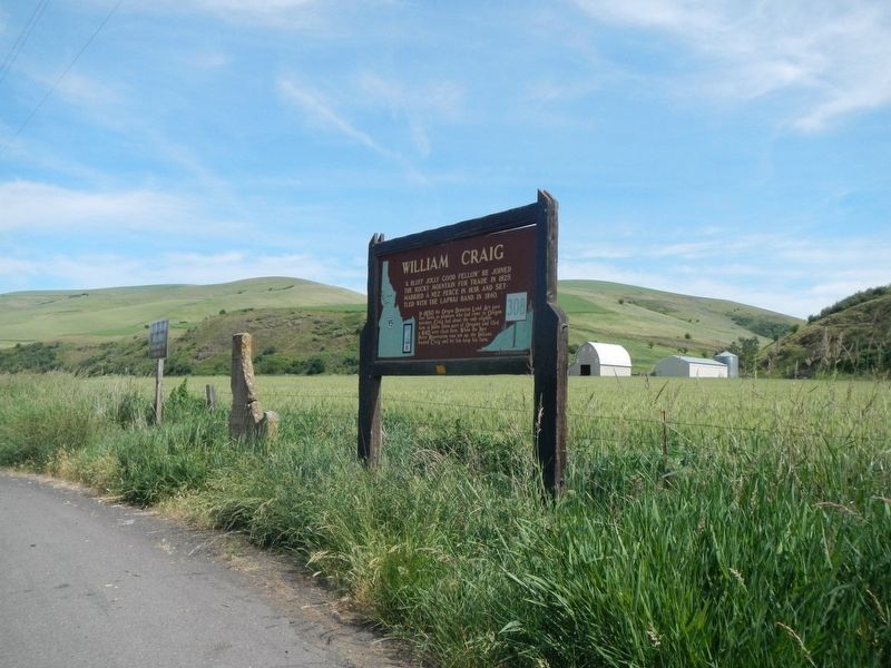 Craig Donation Claim Marker image. Click for full size.