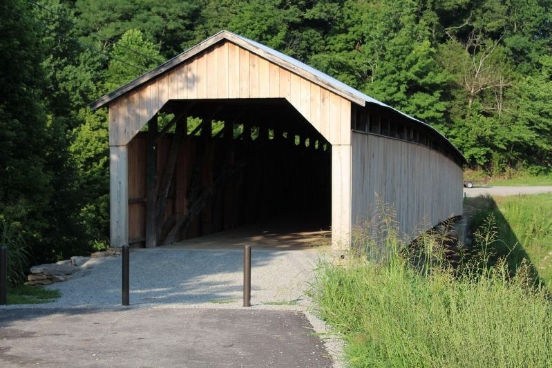 Mt. Zion Covered Bridge image. Click for full size.