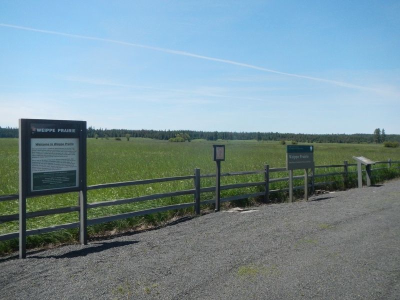 Weippe Prairie Marker image. Click for full size.