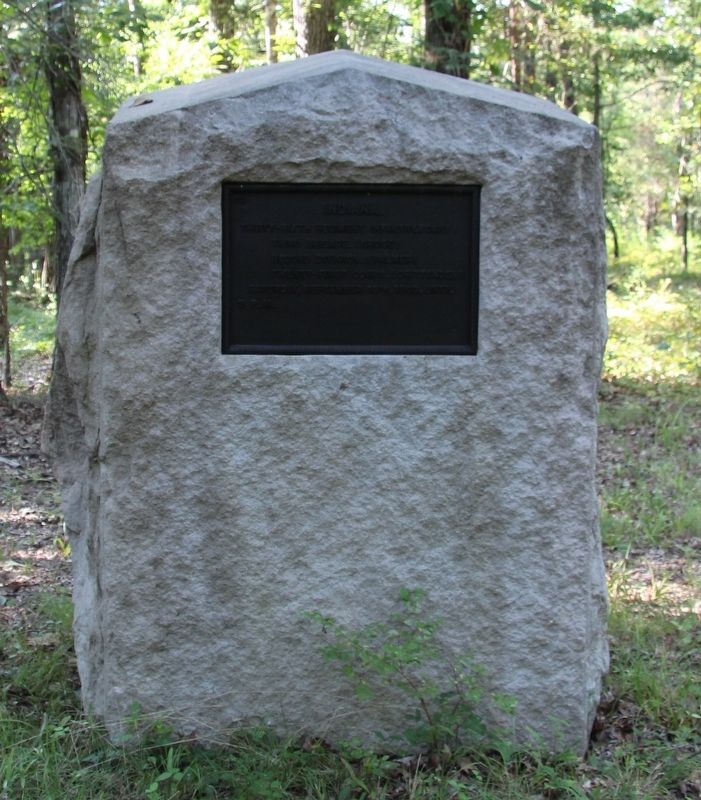 36th Indiana Infantry Marker. Click for full size. 36th Indiana Infantry Marker image. Click for full size.