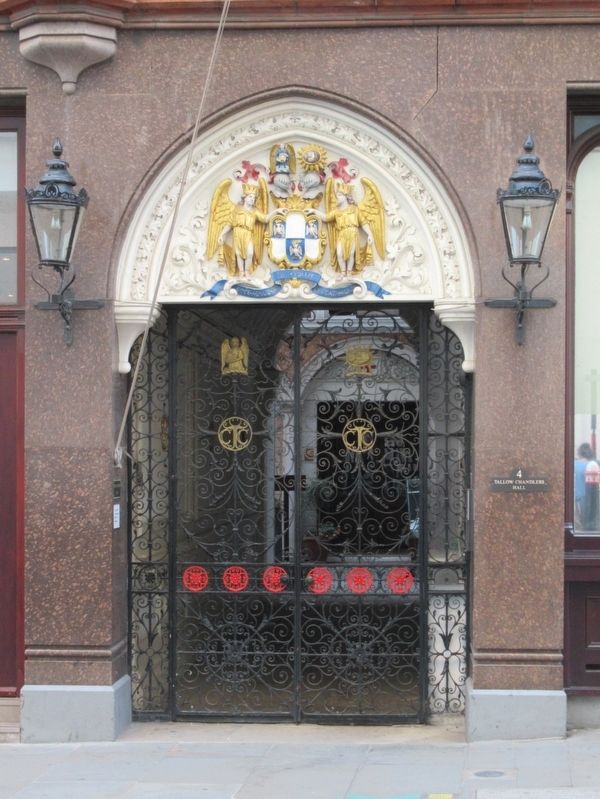 Tallow Chandlers Hall Entrance. Click for full size. Tallow Chandlers Hall Entrance image. Click for full size.