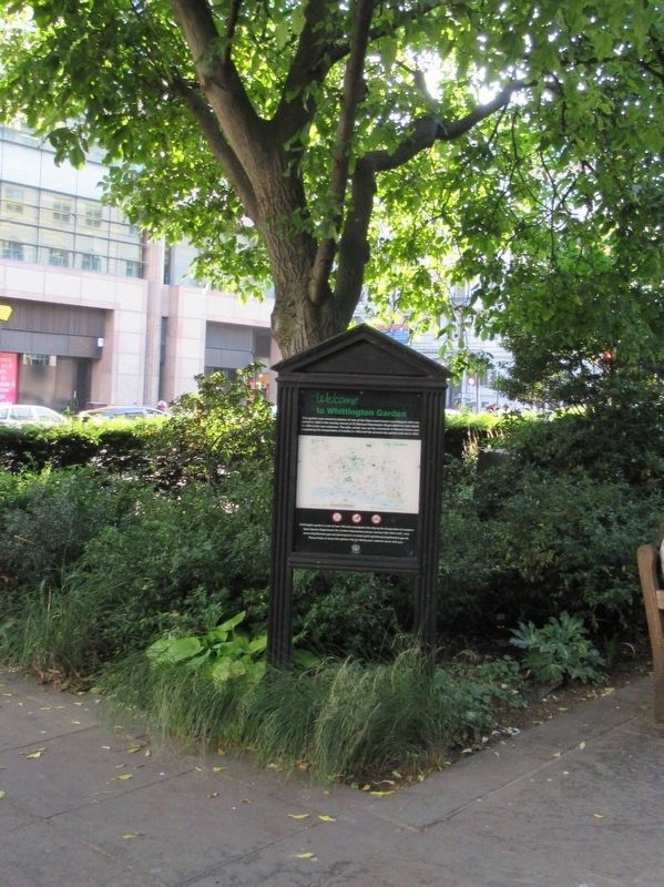 Whittington Garden Marker image. Click for full size.