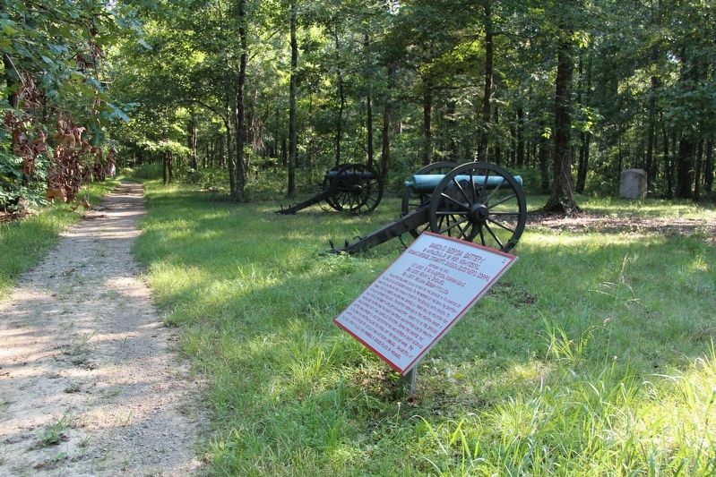 Dawson's Georgia Battery Marker image. Click for full size.