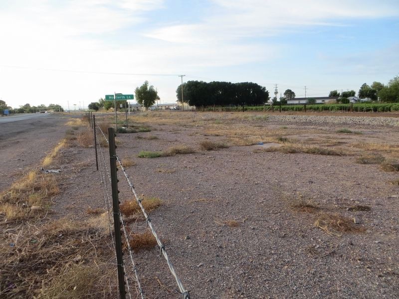 Location of The Gila Valley Marker. Click for full size. Location of The Gila Valley Marker image. Click for full size.