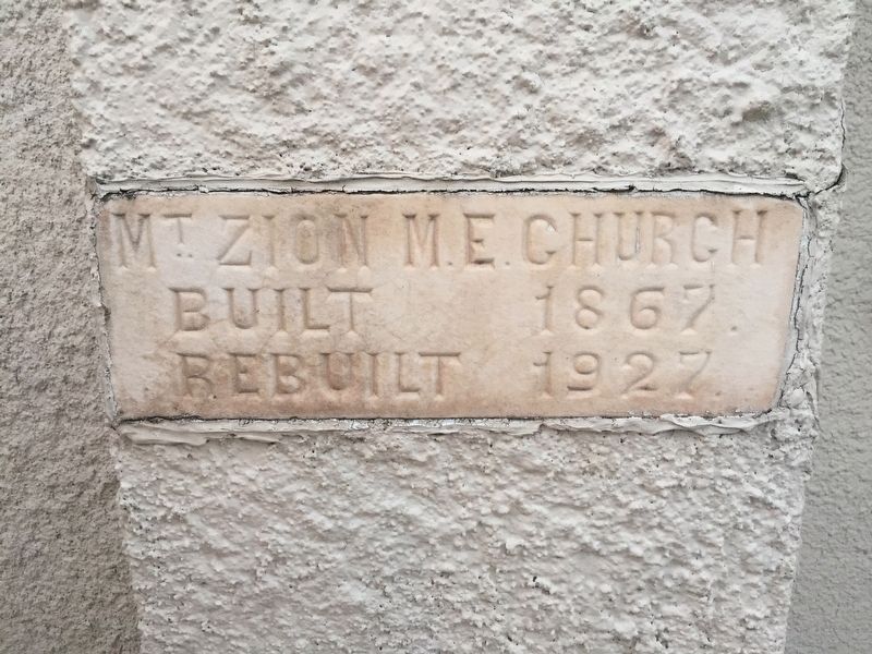 Church Cornerstone. Click for full size. Church Cornerstone image. Click for full size.