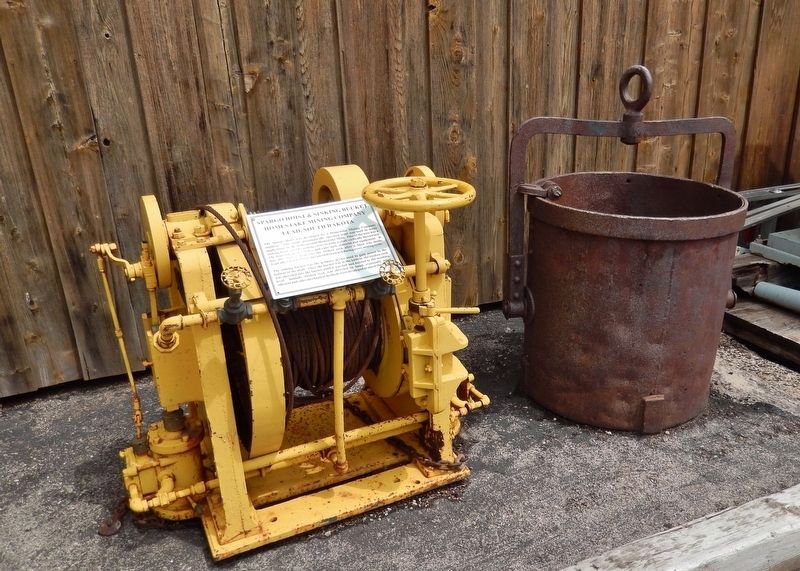 Spargo Hoist and Sinking Bucket image. Click for full size.