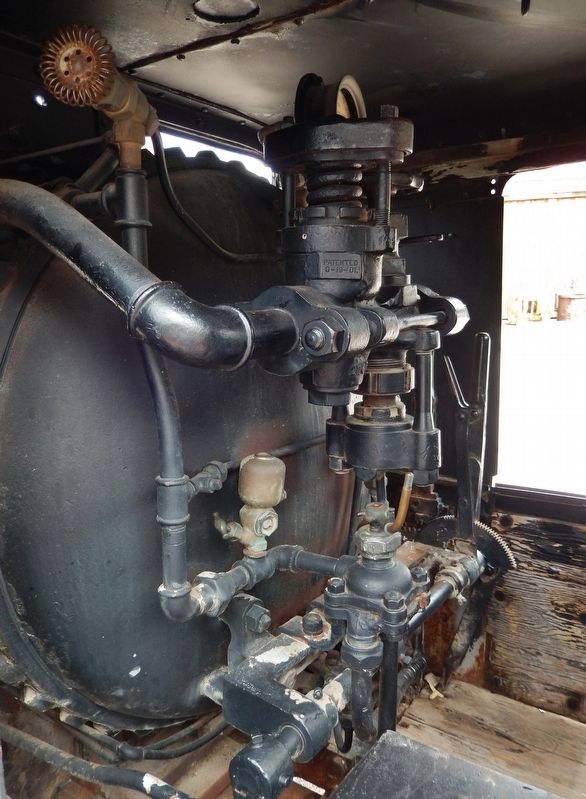 Compressed Air Locomotive Tank, Pipes and Valves image. Click for full size.