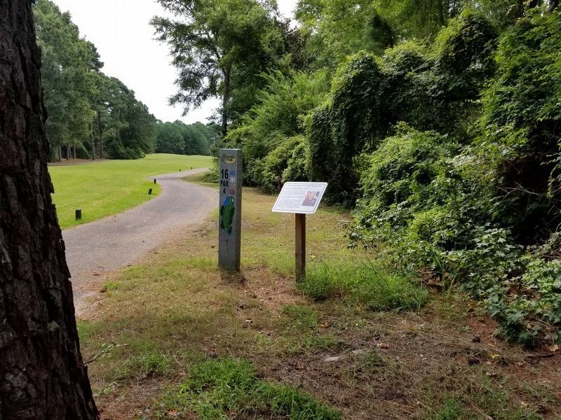 16th hole, Whispering Pines Golf Course image. Click for full size.