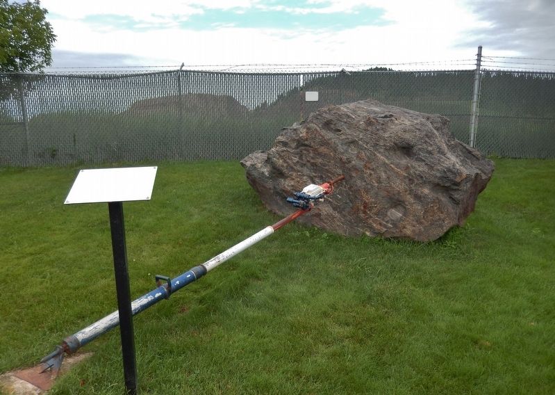 Pneumatic Rock Drill Marker (<i>wide view</i>) image. Click for full size.