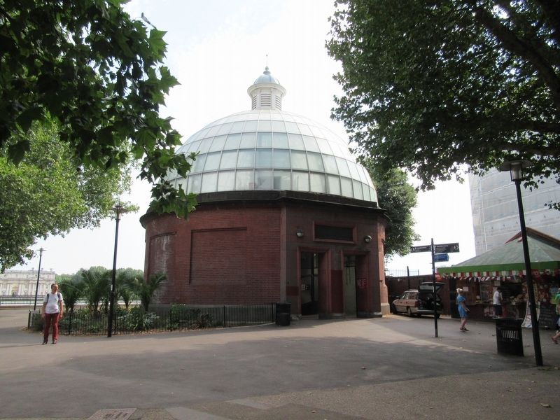 Greenwich Foot Tunnel Entrance. Click for full size. Greenwich Foot Tunnel Entrance image. Click for full size.