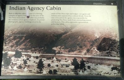 Indian Agency Cabin Marker image. Click for full size.