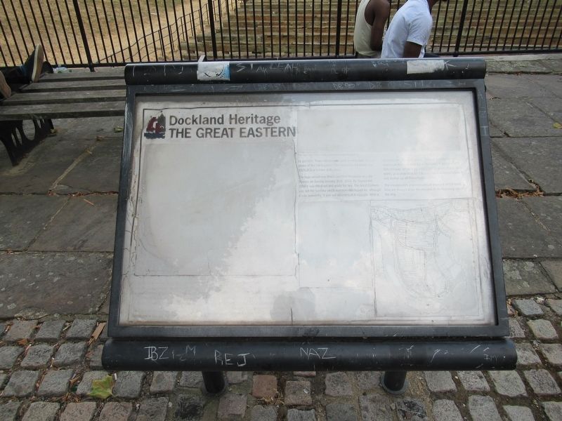 The SS Great Eastern Marker. Click for full size. The SS Great Eastern Marker image. Click for full size.