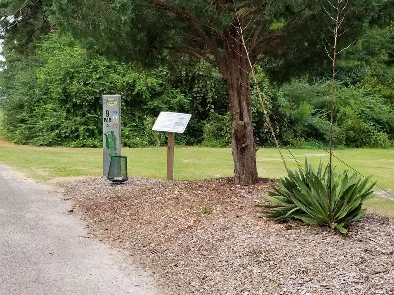 9th hole, Whispering Pines Golf Course. Click for full size. 9th hole, Whispering Pines Golf Course image. Click for full size.