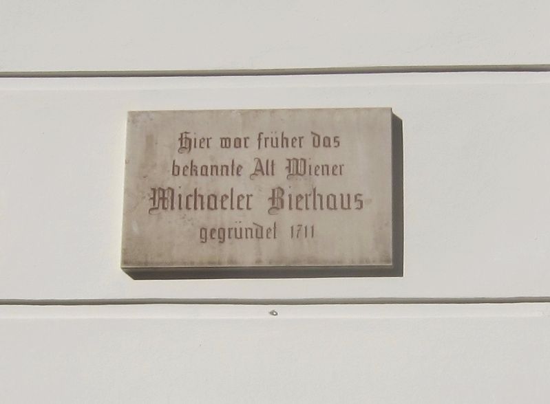 Das Michaeler Bierhaus Marker. Click for full size. Das Michaeler Bierhaus Marker image. Click for full size.