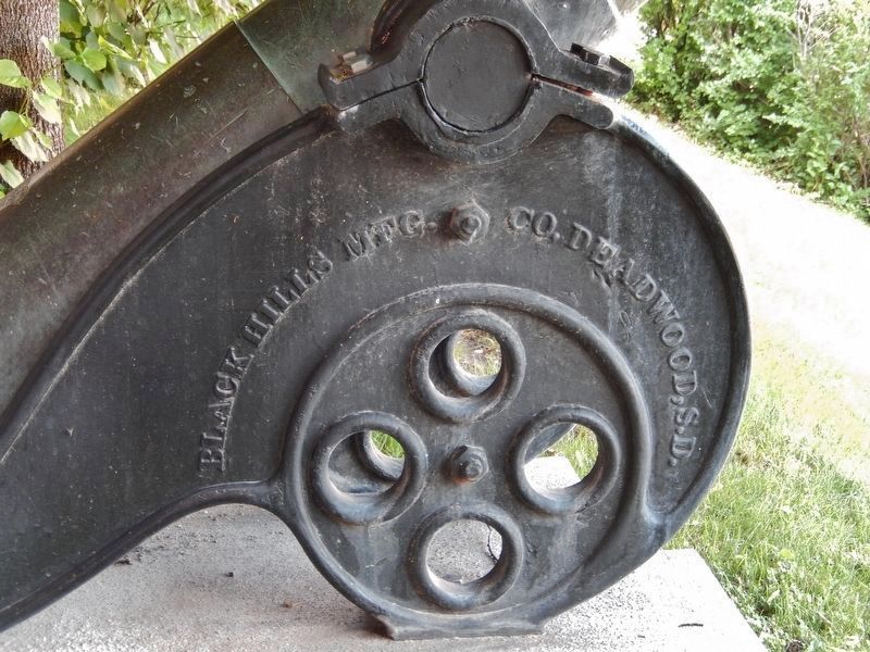 1862 Spanish Cannon (<i>carriage detail</i>) image. Click for full size.
