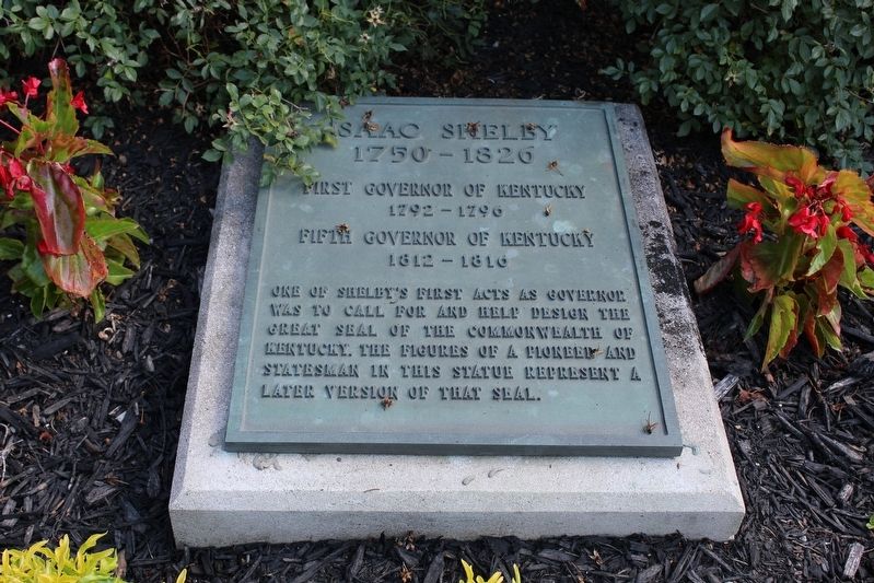 Isaac Shelby Marker image. Click for full size.