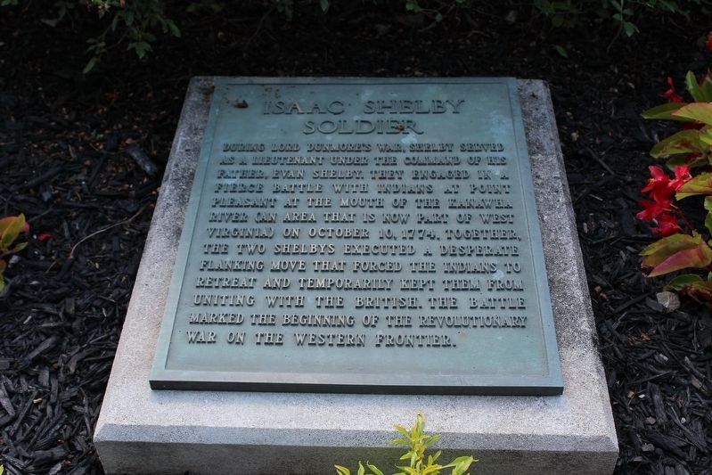 Isaac Shelby Soldier image. Click for full size.