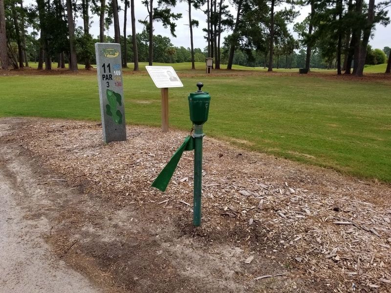 11th hole, Whispering Pines Golf Course. Click for full size. 11th hole, Whispering Pines Golf Course image. Click for full size.