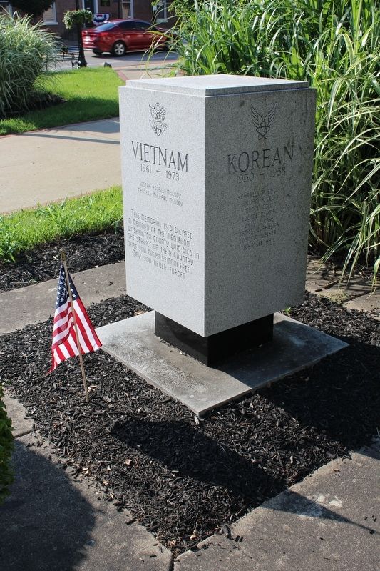 War Memorial Marker. Click for full size. War Memorial Marker image. Click for full size.