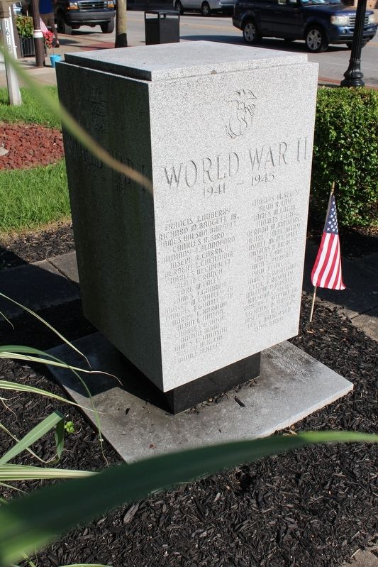 War Memorial Marker. Click for full size. War Memorial Marker image. Click for full size.