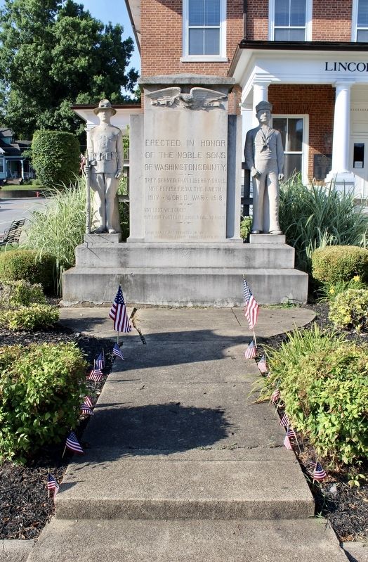 World War I Monument. Click for full size. World War I Monument image. Click for full size.
