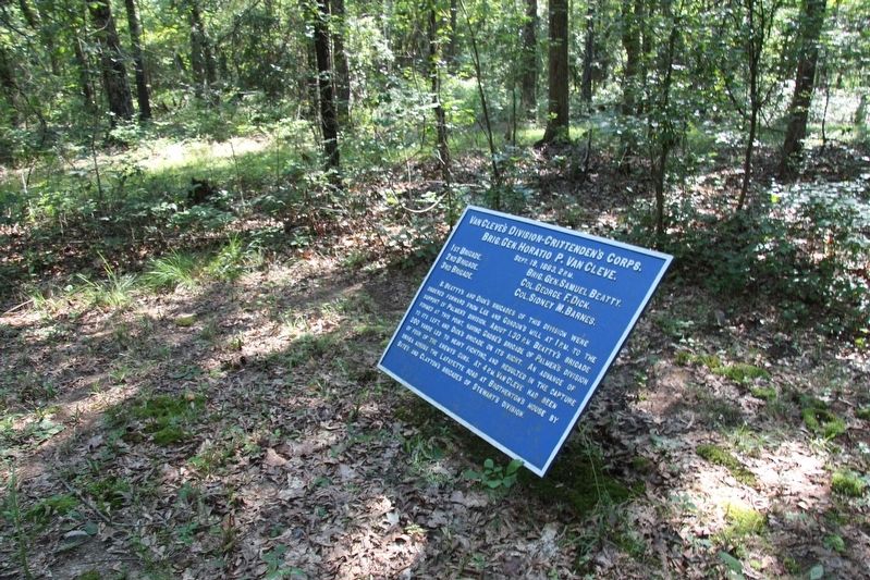 Van Cleve's Division Marker. Click for full size. Van Cleve's Division Marker image. Click for full size.