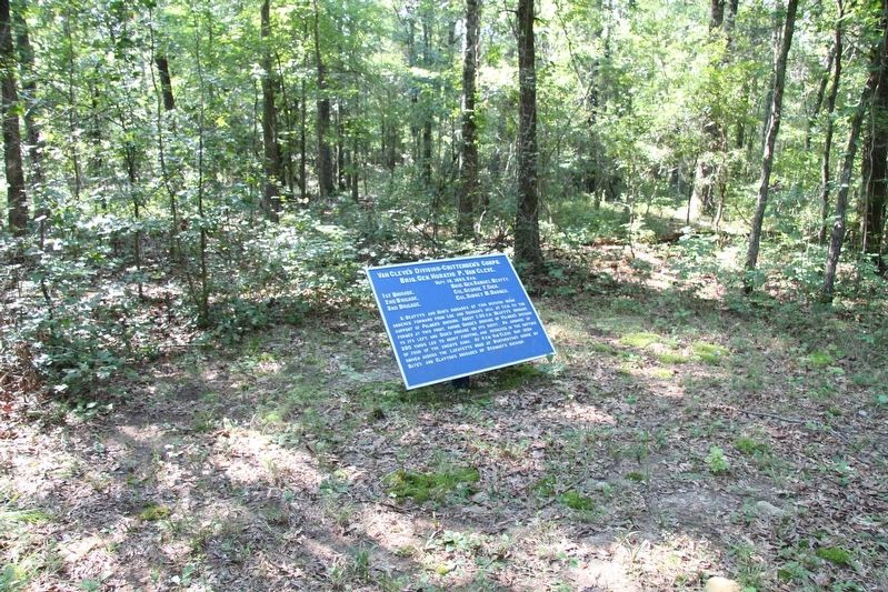 Van Cleve's Division Marker. Click for full size. Van Cleve's Division Marker image. Click for full size.