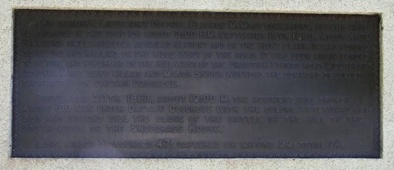 13th Ohio Infantry Marker. Click for full size. 13th Ohio Infantry Marker image. Click for full size.