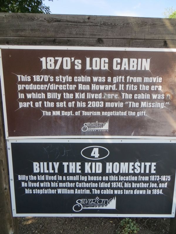 1870's Log Cabin Marker. Click for full size. 1870's Log Cabin Marker image. Click for full size.