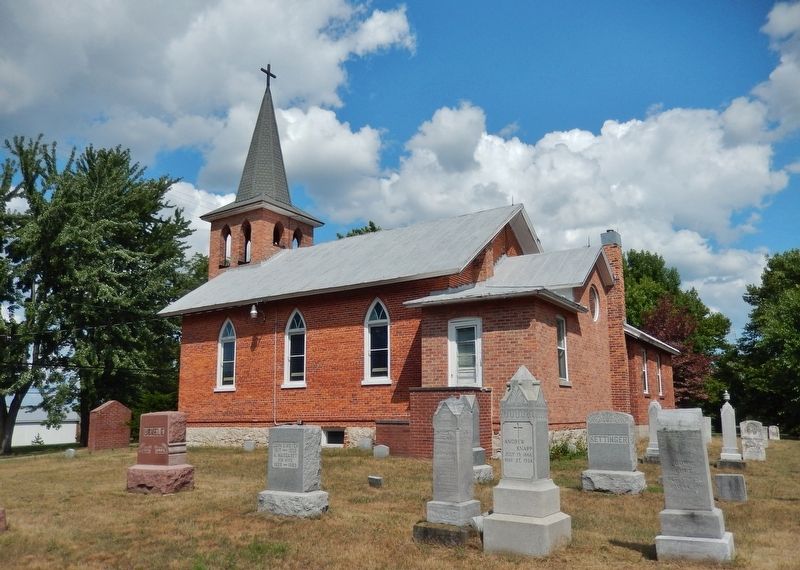 St. Paul's Lutheran Church Cemetery (<i>located on church grounds</i>) image. Click for full size.
