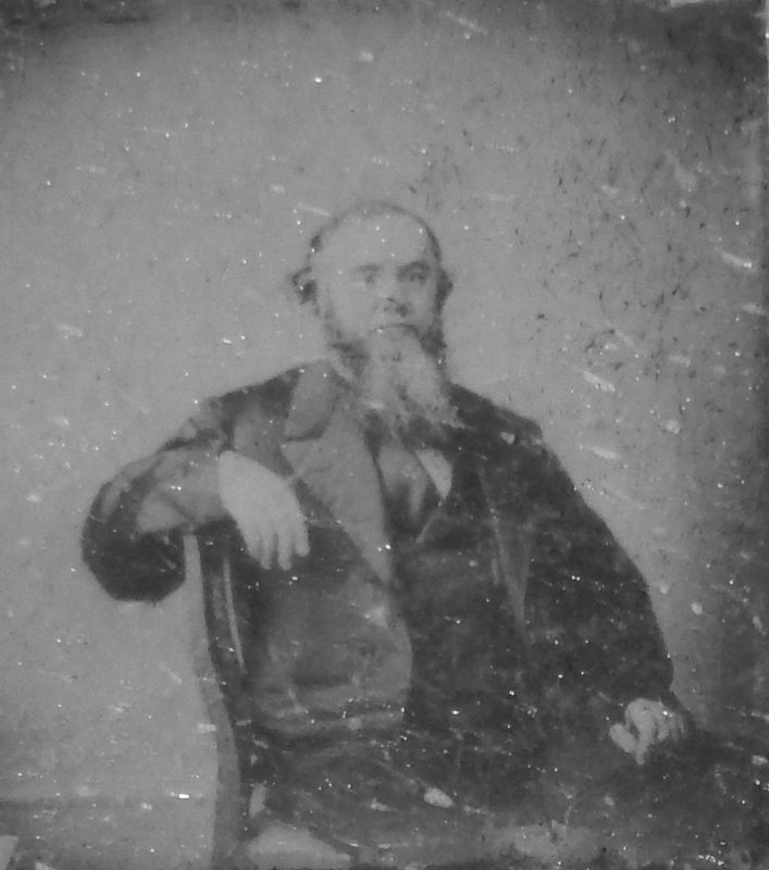 Marker detail: E.M. Stanton, Secretary of War image. Click for full size.