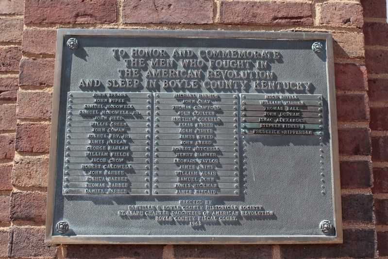 American Revolution Memorial Marker image. Click for full size.