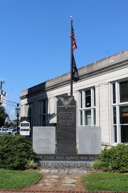Boyle County Veterans Memorial Marker image. Click for full size.