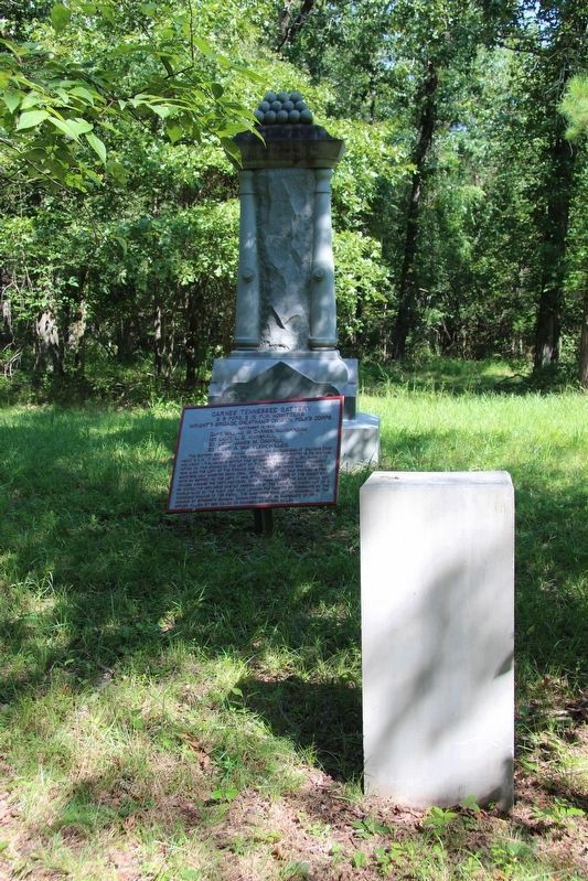 Carnes' Tennessee Battery Marker image. Click for full size.