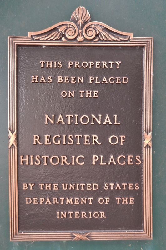 Old Cheboygan County Courthouse (<i>National Register of Historic Places plaque</i>) image. Click for full size.