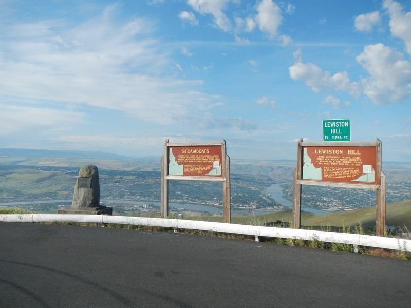 Steamboats Marker. Click for full size. Steamboats Marker image. Click for full size.