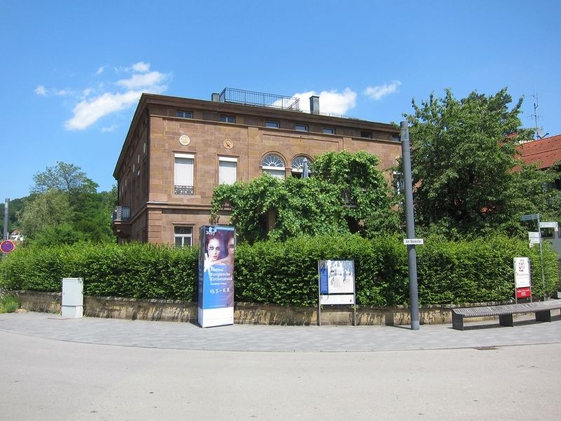 The Revolution of 1848 in Schw�bisch Gm�nd Marker - wide view image. Click for full size.