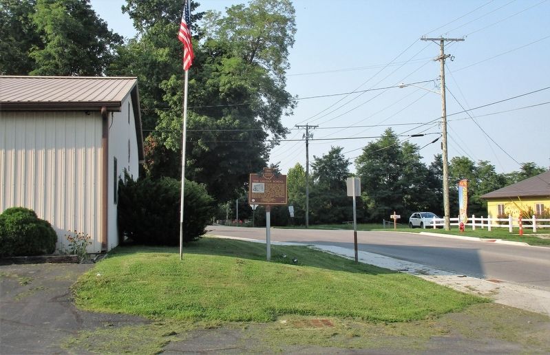 The Lincoln School Marker. Click for full size. The Lincoln School Marker image. Click for full size.