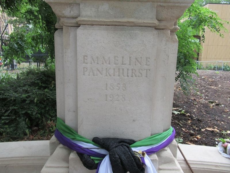 Emmeline Pankhurst Marker. Click for full size. Emmeline Pankhurst Marker image. Click for full size.