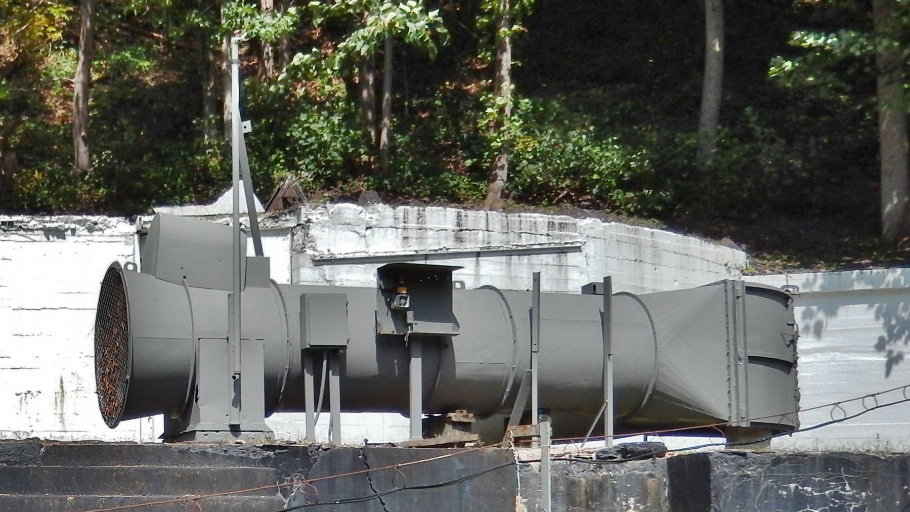 Mine Ventilating Fan (<i>wide view</i>). Click for full size. Mine Ventilating Fan (<i>wide view</i>) image. Click for full size.