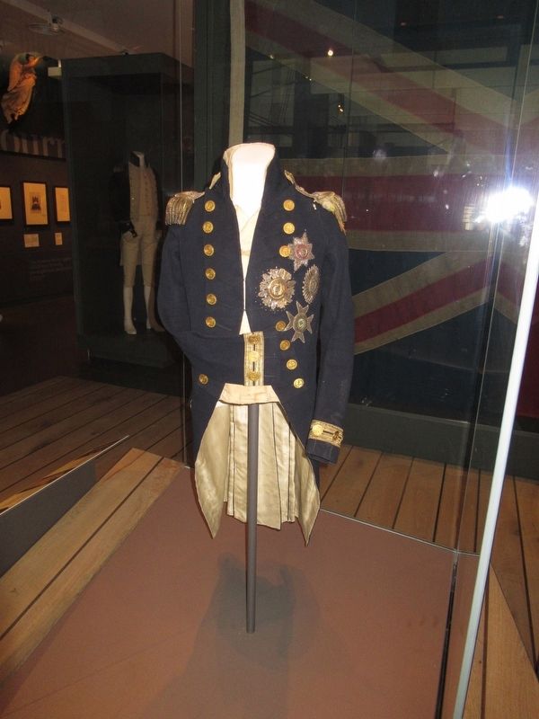 Nelsons Coat at the National Maritime Museum, London image. Click for full size.