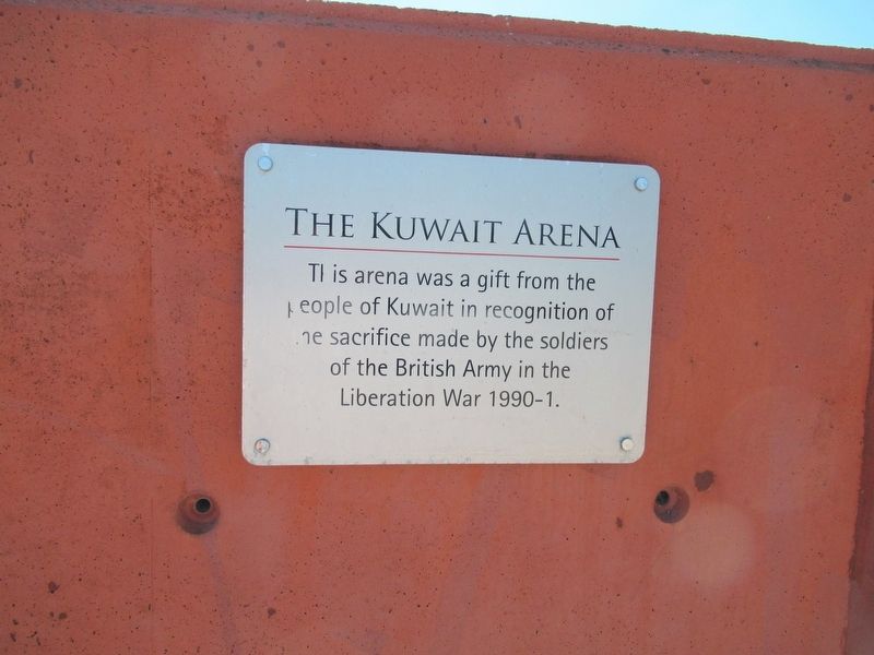 The Kuwait Arena Marker image. Click for full size.