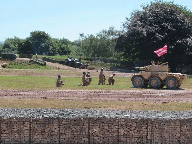 Young volunteers from the audience capture the enemy tank!. Click for full size. Young volunteers from the audience capture the enemy tank! image. Click for full size.