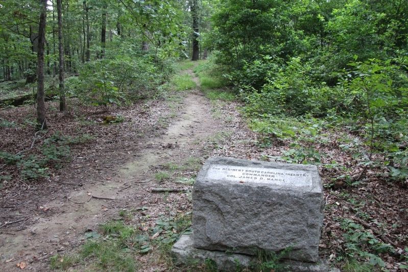 3rd South Carolina Infantry Marker. Click for full size. 3rd South Carolina Infantry Marker image. Click for full size.