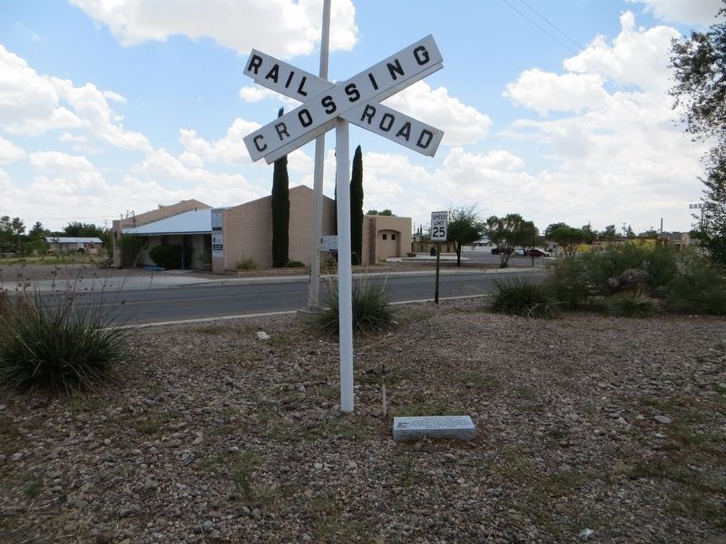 A Silver Spike was Driven Marker. Click for full size. A Silver Spike was Driven Marker image. Click for full size.