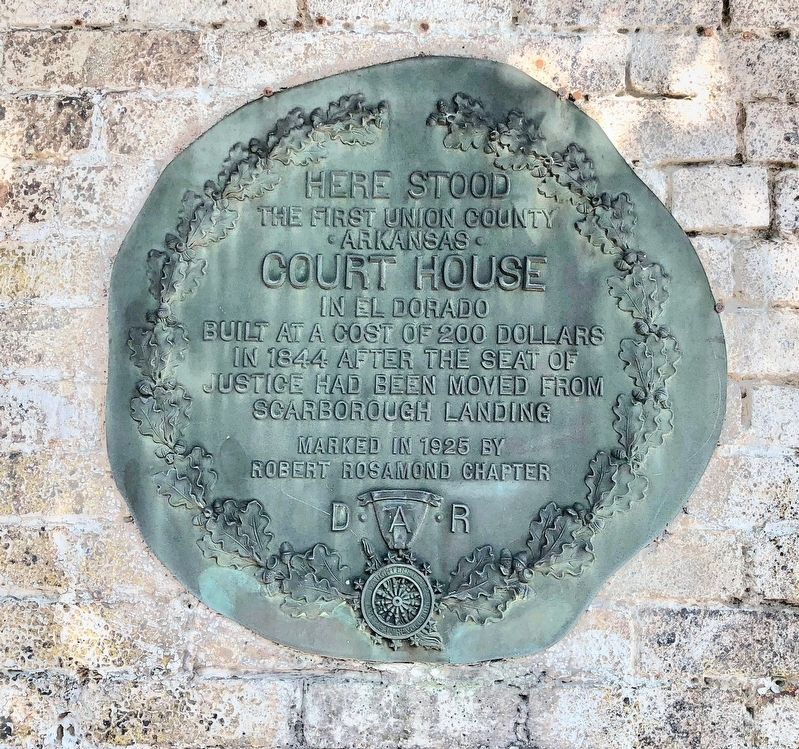 First Union County Courthouse Marker. Click for full size. First Union County Courthouse Marker image. Click for full size.