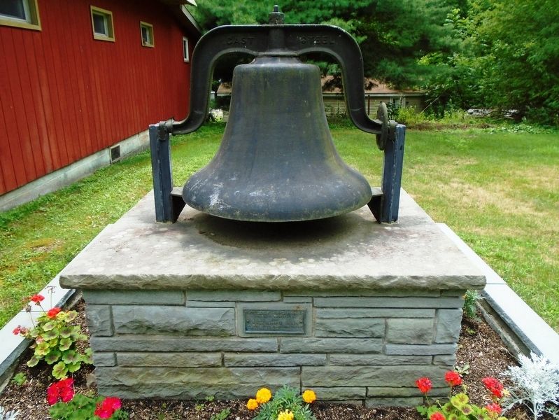 Goulds Church Bell and Marker. Click for full size. Goulds Church Bell and Marker image. Click for full size.
